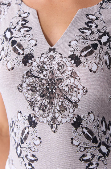 ONE UP - Blusa Yasmine Bege